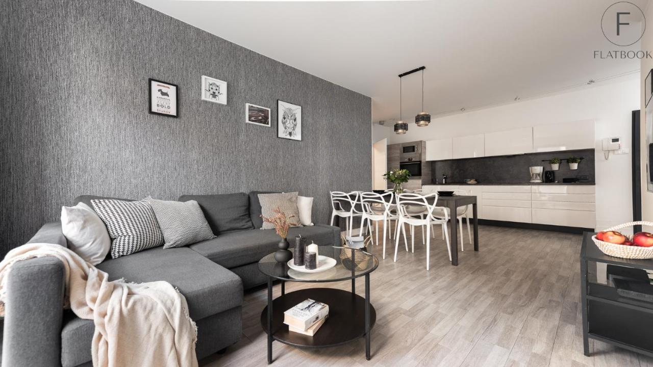 Flatbook - City Center Spa Apartments Motlawa กดัญสก์ ภายนอก รูปภาพ