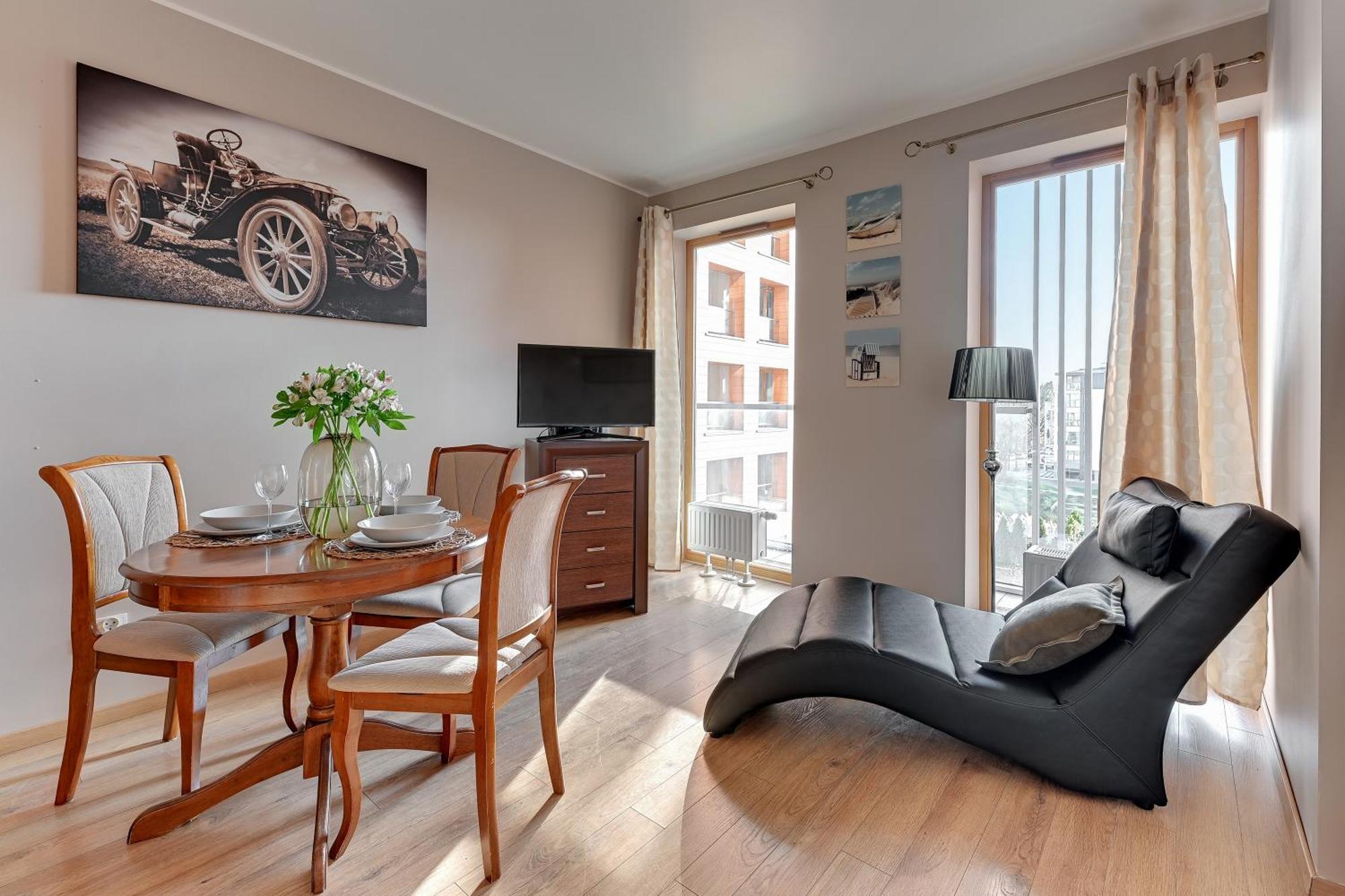 Flatbook - City Center Spa Apartments Motlawa กดัญสก์ ภายนอก รูปภาพ